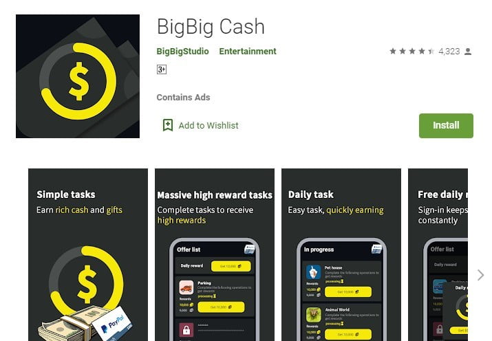 Aplikasi BigBig Cash Penghasil Uang dengan Menonton Video