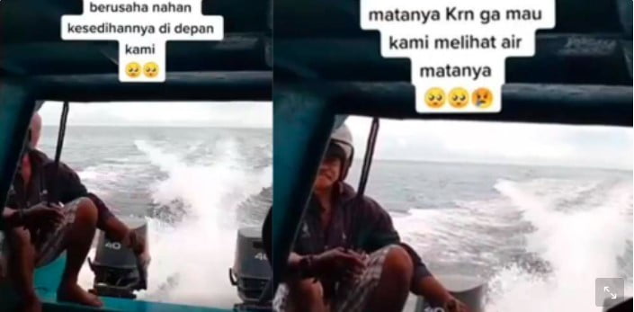 Viral Pulang Mudik Anak Pilih Bayar Orang Lain daripada Naik Perahu Bapaknya