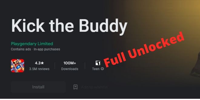 Kick the Buddy Mod Apk