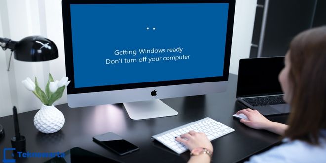 Cara Mengatasi Getting Windows Ready, don’t turn off your Computer