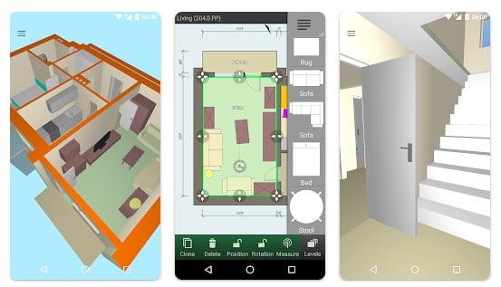 Aplikasi desain rumah Floor Plan Creator